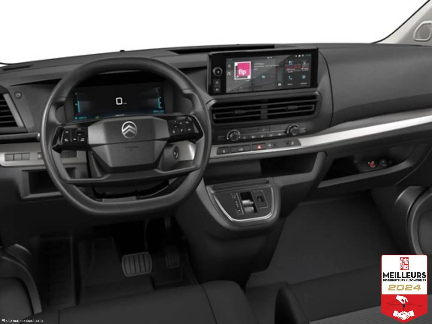 Citroen Jumpy CAB APPROFONDIE XL BLUEHDI 180 S\u0026S EAT8 5PL + PACK PREMIUM CONNECT + PLANCHER BOIS Gris - 1