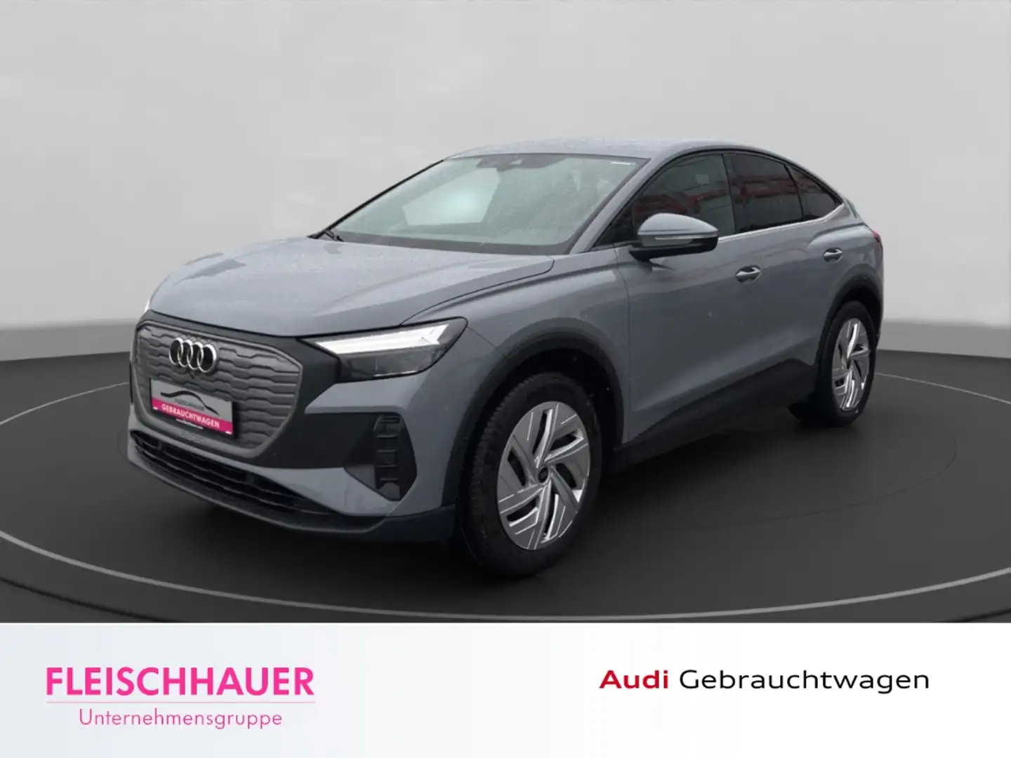 Audi Q4 e-tron Sportback 35+SHZ+KAMERA+NAVI+ACC+LED+KLIMAAUT Grau - 1