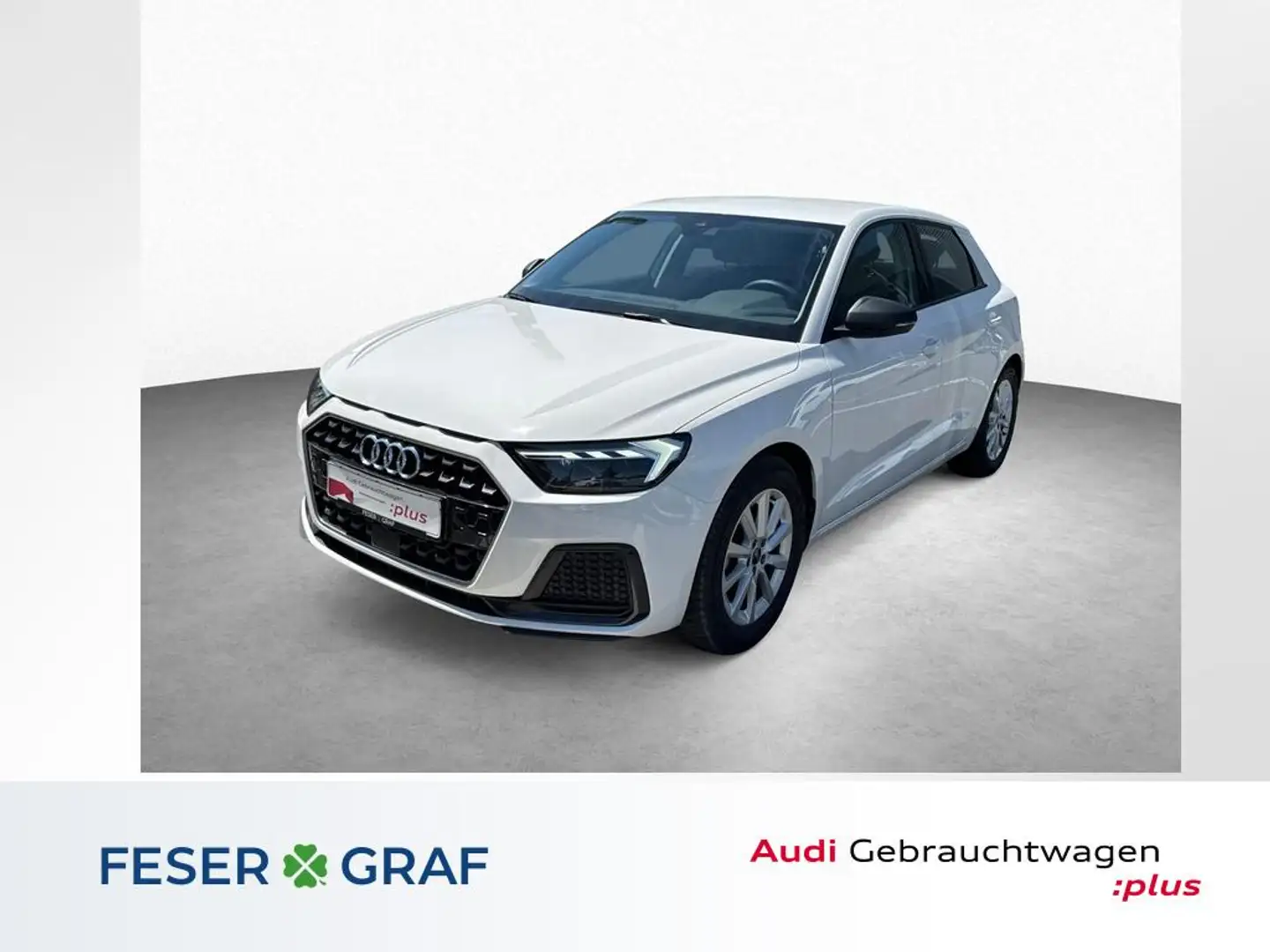 Audi A1 Sportback Advanced 25 TFSI LED-Car Play-Virtual Weiß - 1