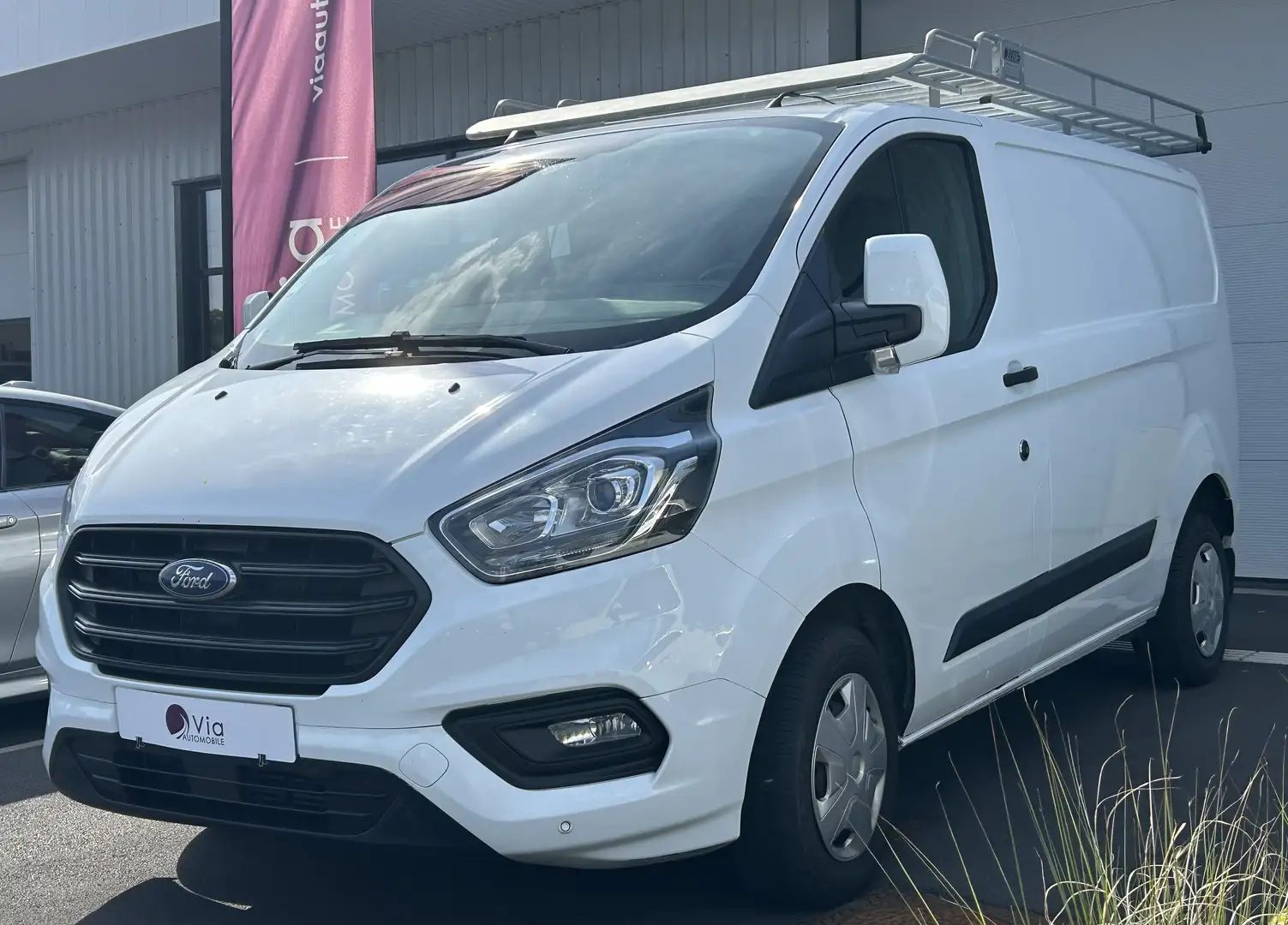 Ford Transit Custom 280 L1H1 2.0 ECOBLUE 130 TREND BUSINESS - TVA RECU Blanc - 1