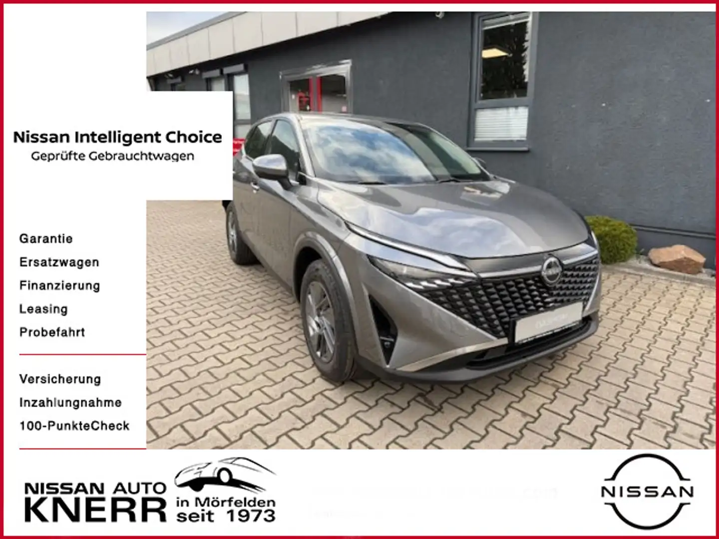Nissan Qashqai 1,3 DIG-T Acenta, Navi, Klima Sitzheizun Gris - 1