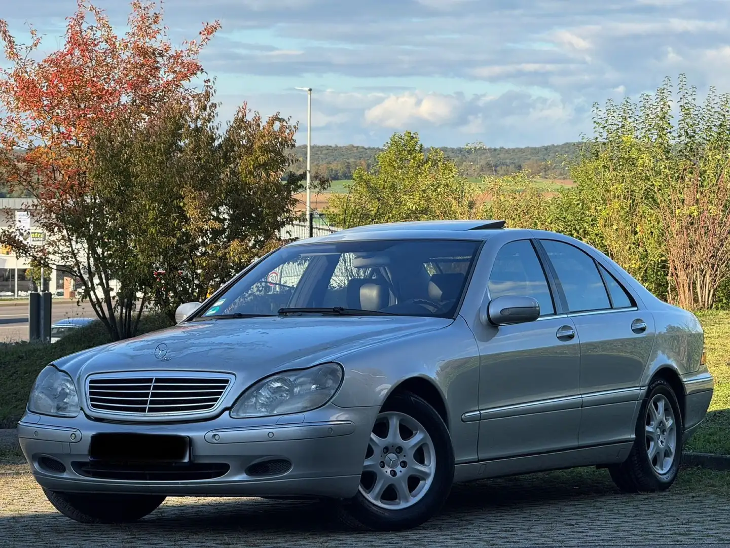 Mercedes-Benz S 400 CDI L Tüv Neu 1 Hand Argintiu - 1