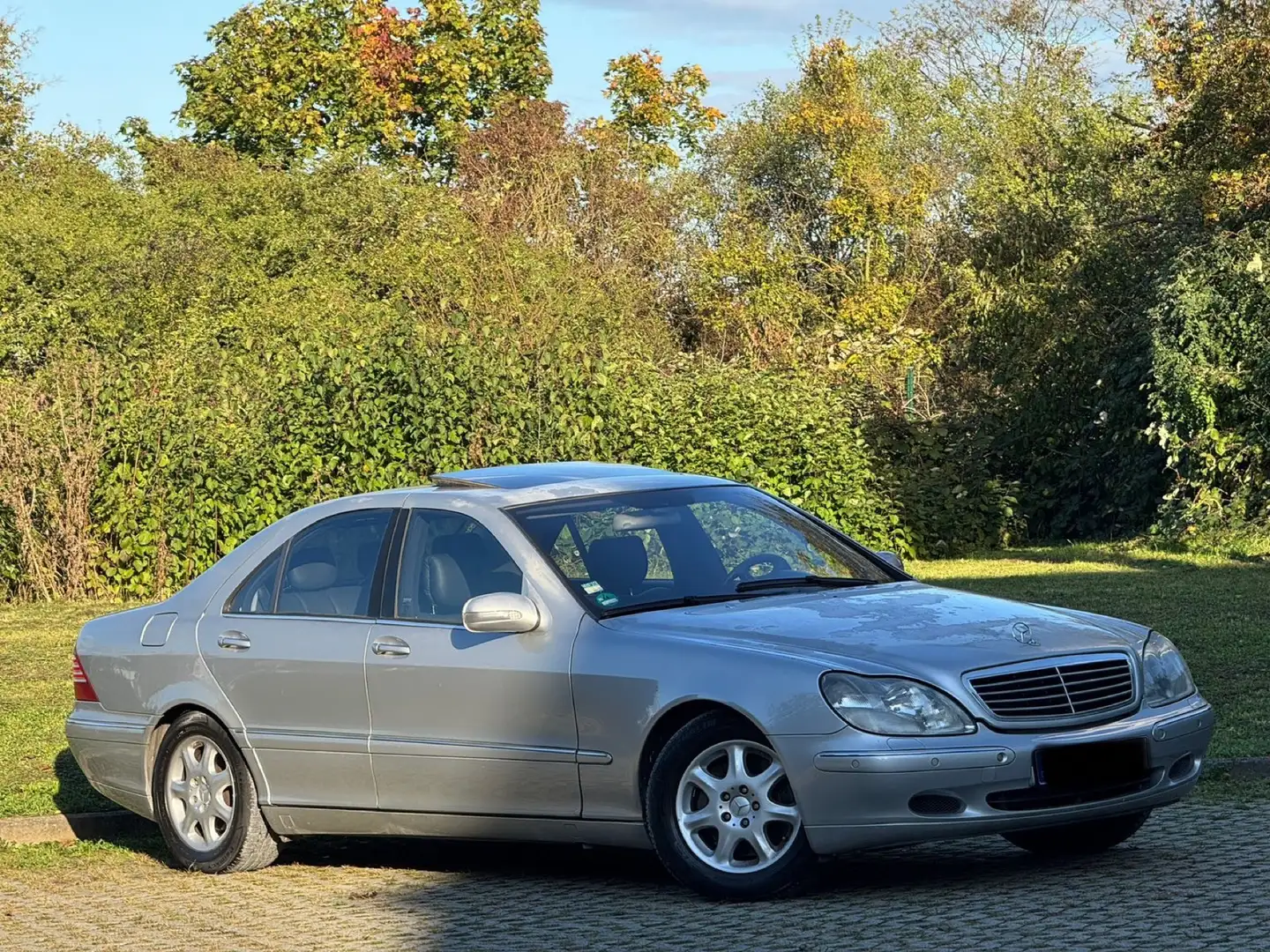 Mercedes-Benz S 400 CDI L Tüv Neu 1 Hand Argintiu - 2