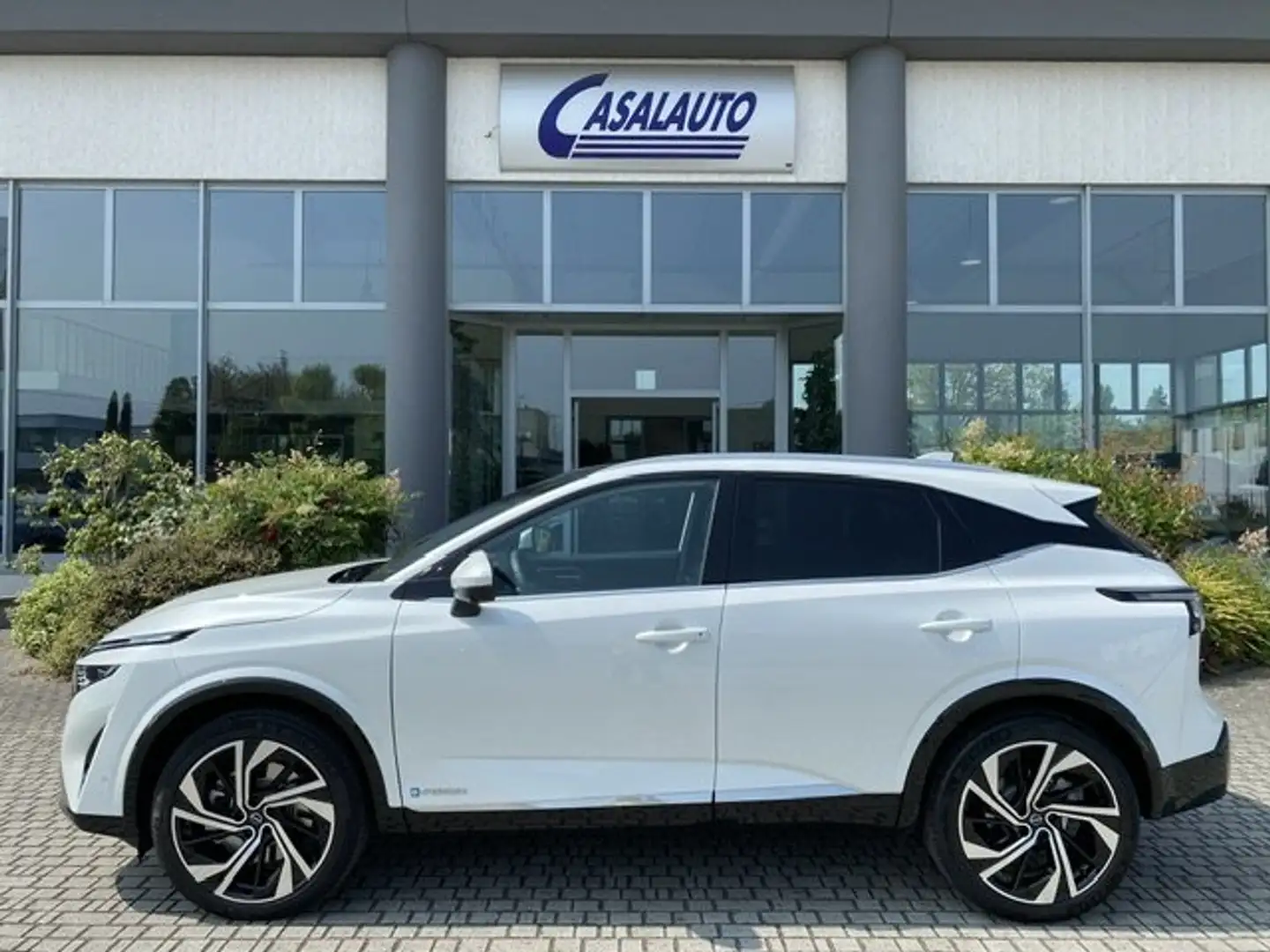 Nissan Qashqai Qashqai 1.5 e-power Tekna+ 20/TETTO/360°/PELLE Bianco - 1