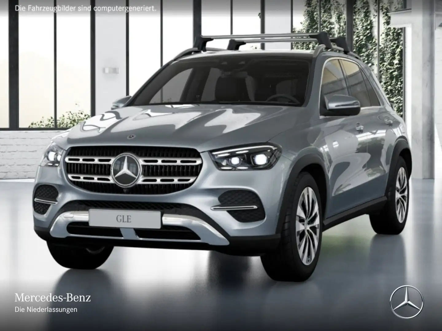 Mercedes-Benz GLE 400 e 4M PANO+360+AHK+MULTIBEAM+FAHRASS+9G Silber - 2