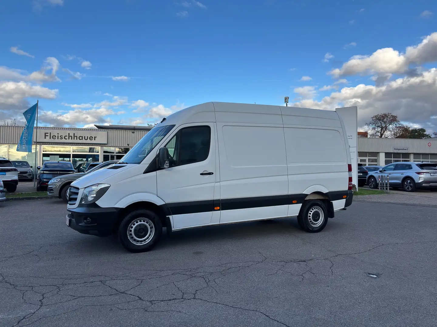 Mercedes-Benz Sprinter 316 CDI,Kasten,L2H2,AHK 3,5T,Standhzg.,Navi,Klima Blanc - 2