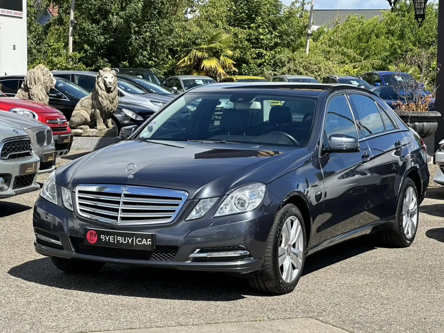 Mercedes-Benz E 350 350 3.5i V6 306 7G-Tronic Plus 4-Matic - GARANTIE  Gris - 1