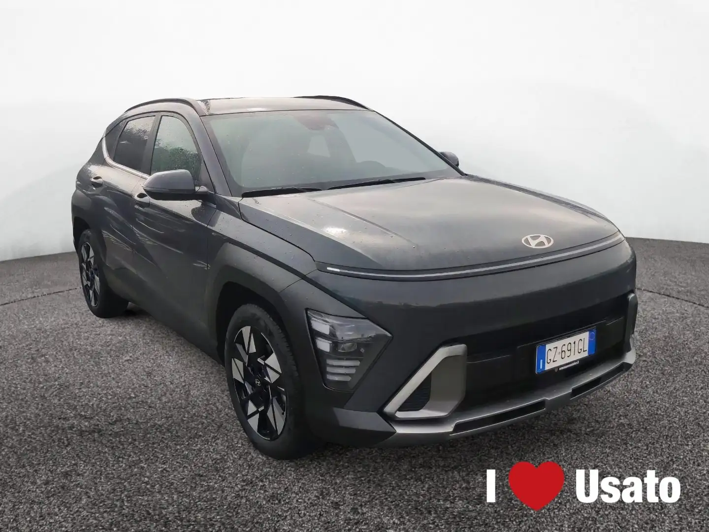 Hyundai KONA II 2023 1.6 gdi hev X Line 2wd 141cv dct Szürke - 2