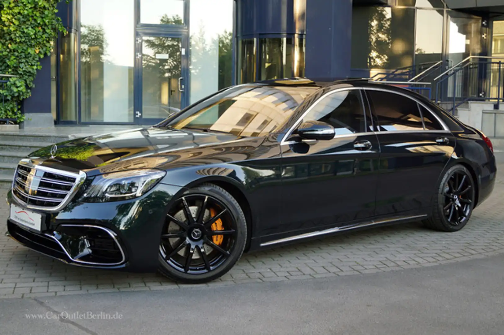 Mercedes-Benz S 500 L S63 AMG Umbau Fondentertainment Voll HUD Groen - 2