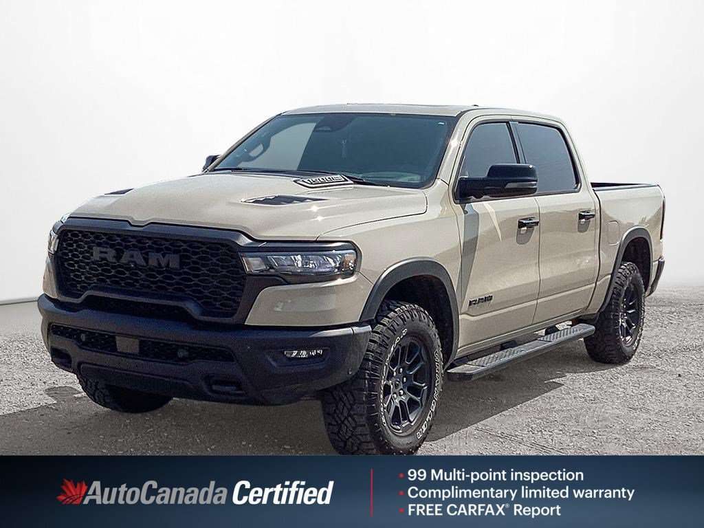 2025 RAM 1500 Rebel 10th Anniversary Crew 4x4 Sunroof Nav HUD Dr