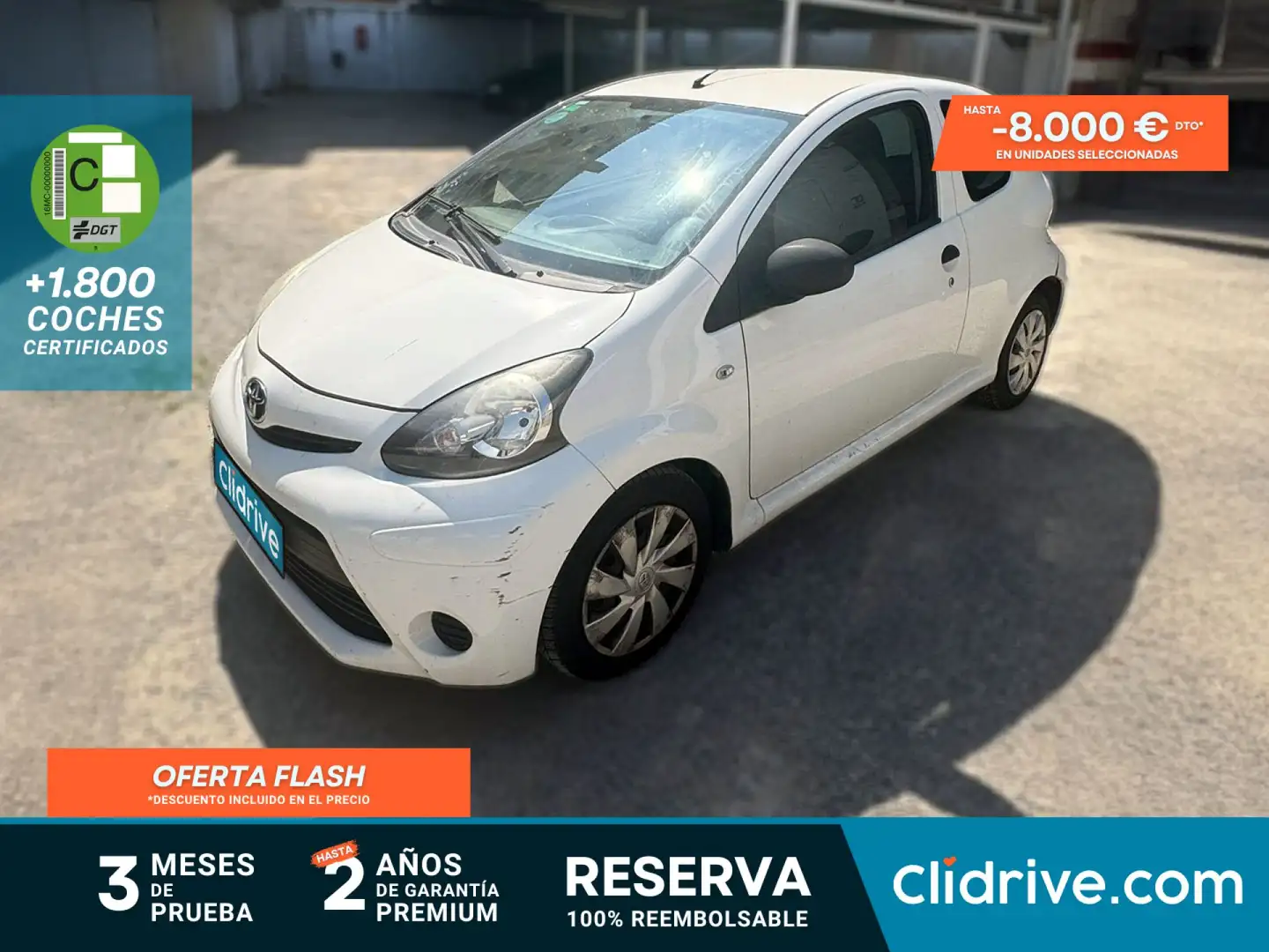 Toyota Aygo 70 Live Blanco - 1
