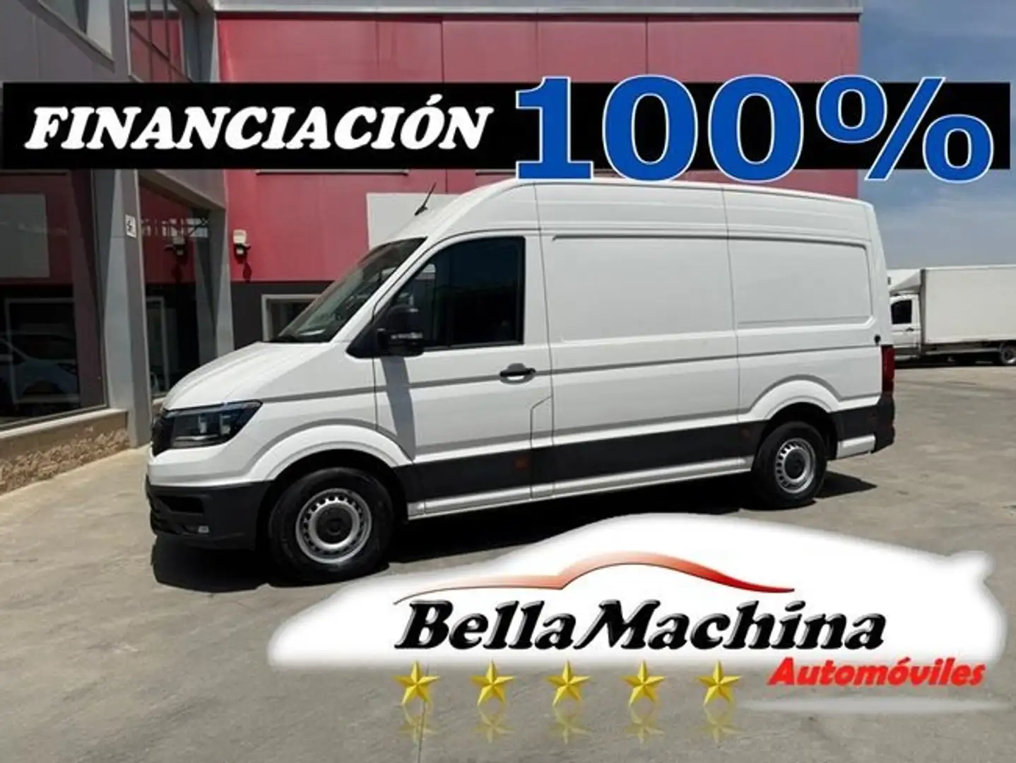 Volkswagen Crafter L3 H2 140 CV Blanc - 1