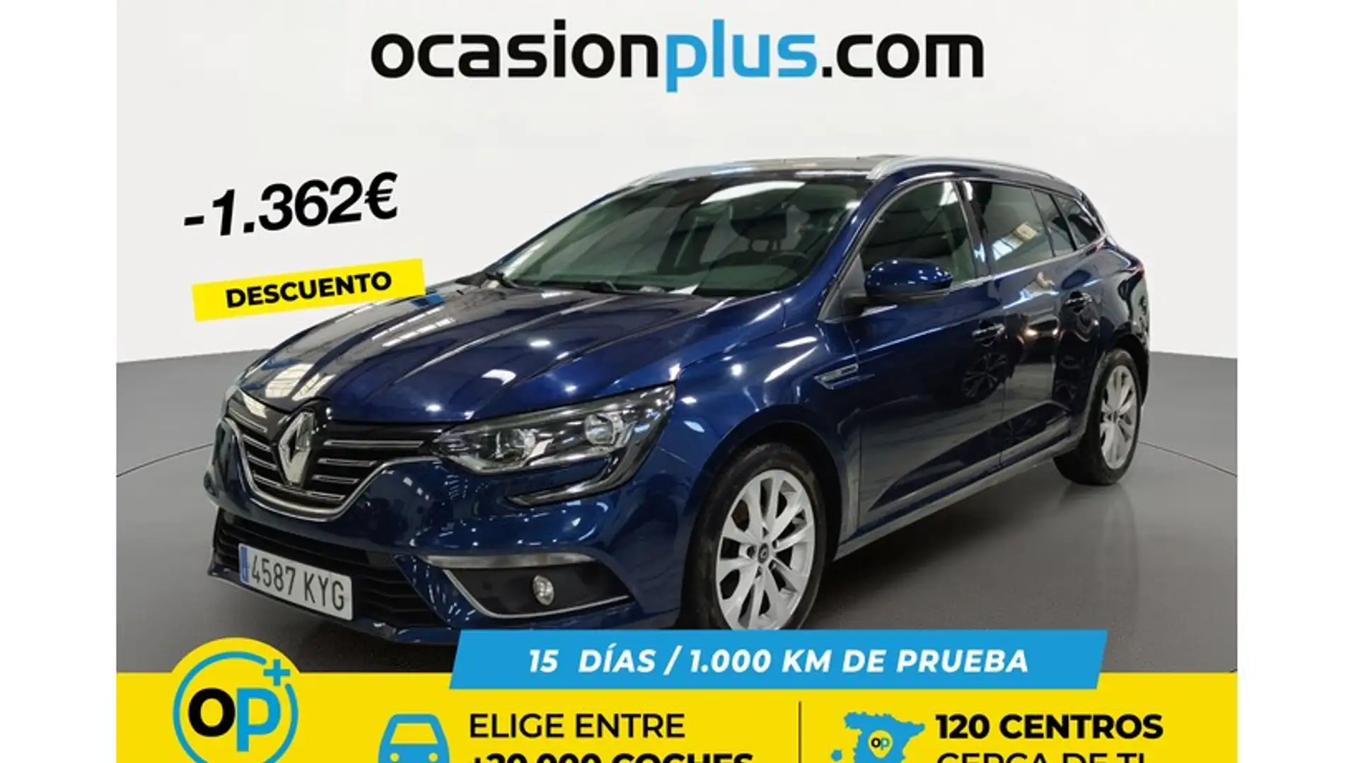 Renault Megane S.T. 1.3 TCe GPF Zen 103kW (4.75) Blau - 1
