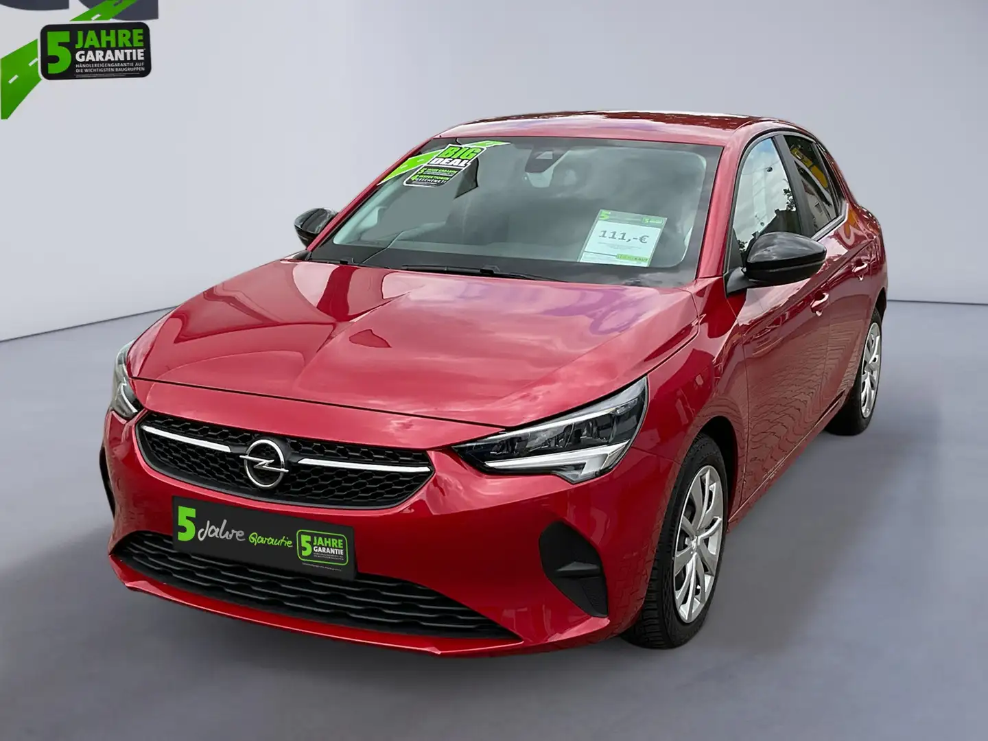 Opel Corsa F 1.2 Turbo Edition FLA SpurH KAM LED AUT Rot - 2