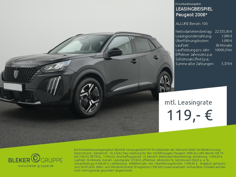 Peugeot 2008 ALLURE Benzin 100