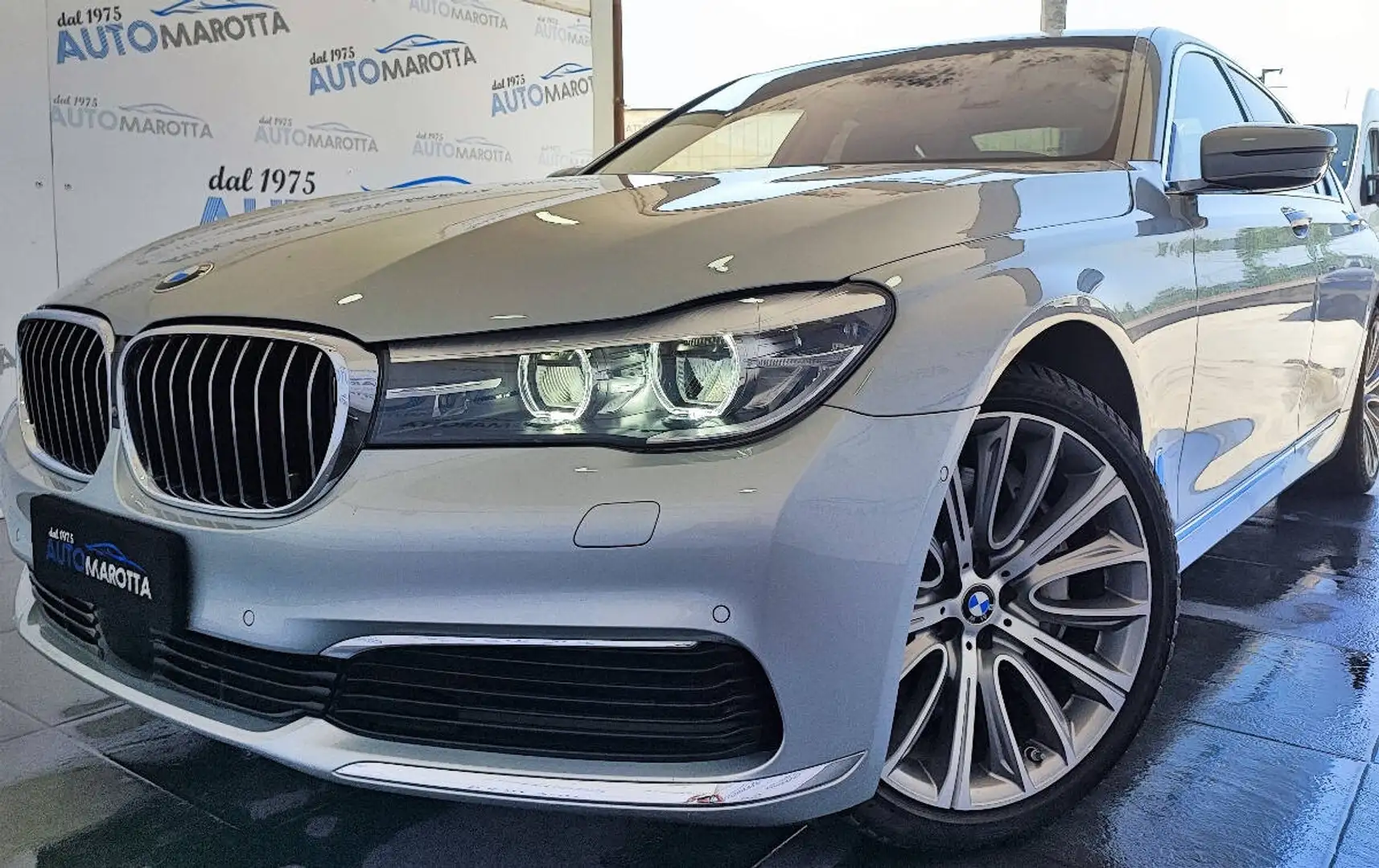 BMW 750 750i xdrive Eccelsa KM CERTIFICATI! ITALIANA!!! Argintiu - 2