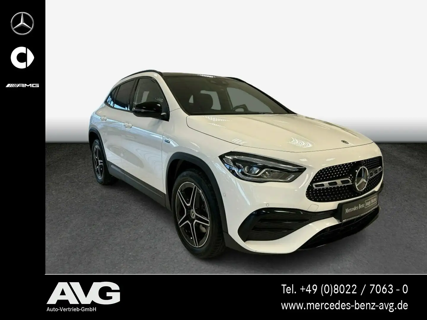 Mercedes-Benz GLA 250 GLA 250e AMG MBUX|PANO|NIGHT|LED|CarPlay|RFK|19" Weiß - 2