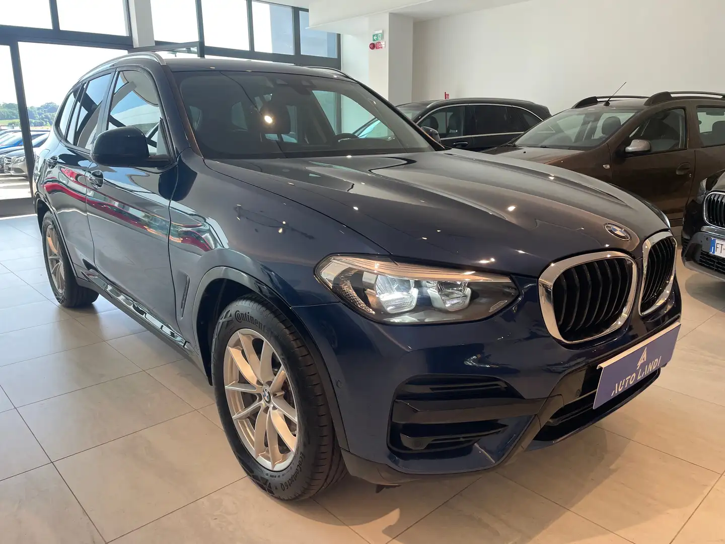BMW X3 xdrive20d mhev 48V Business Advantage auto Blu/Azzurro - 2