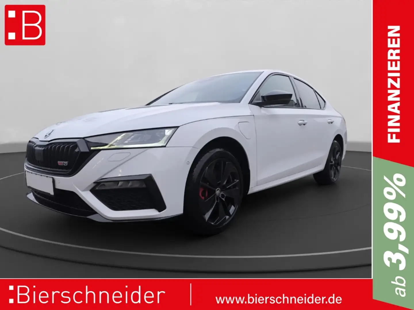 Skoda Octavia RS Limousine 1.4 TSI DSG e-Hybrid NAVI Білий - 1
