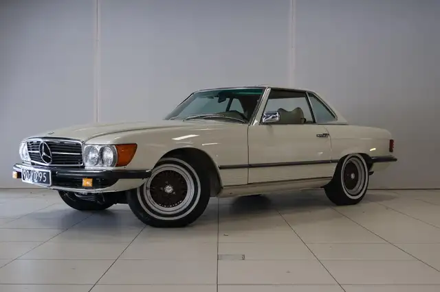 Mercedes-Benz SL 450 (cabriolet coupe) 1974 Wit .