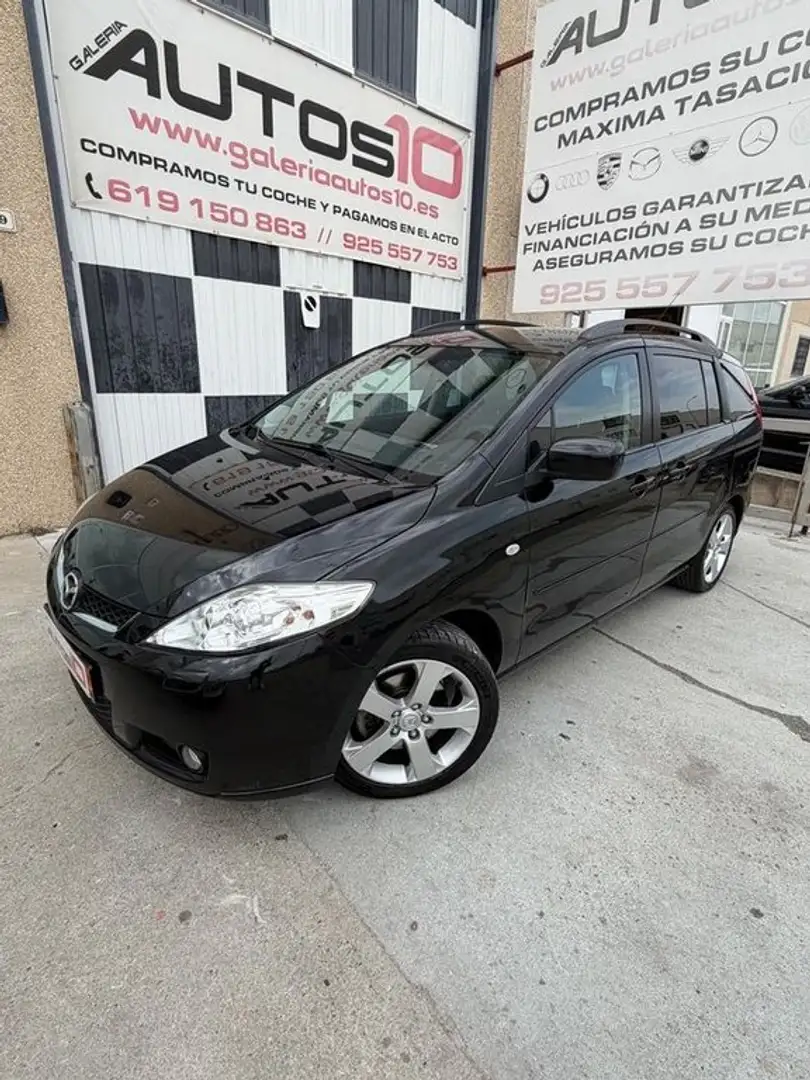 Mazda 5 2.0 diesel 7 plazas 143cv Negro - 1