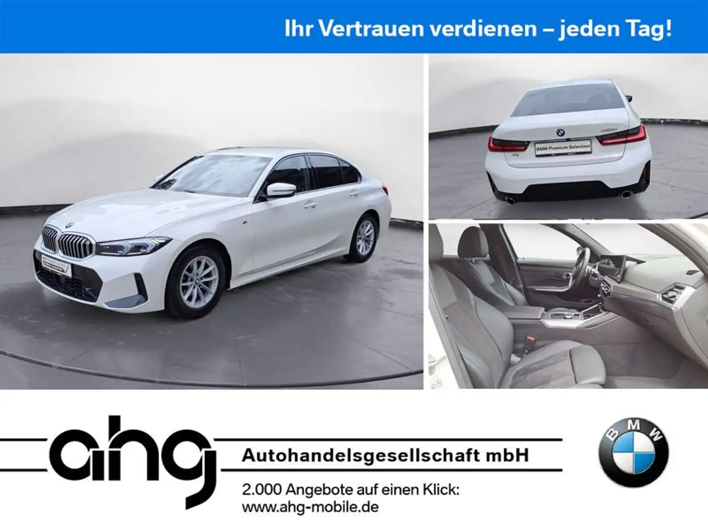 BMW 320 i Automatik M Sportpaket Innovationsp. HIFI Weiß - 1