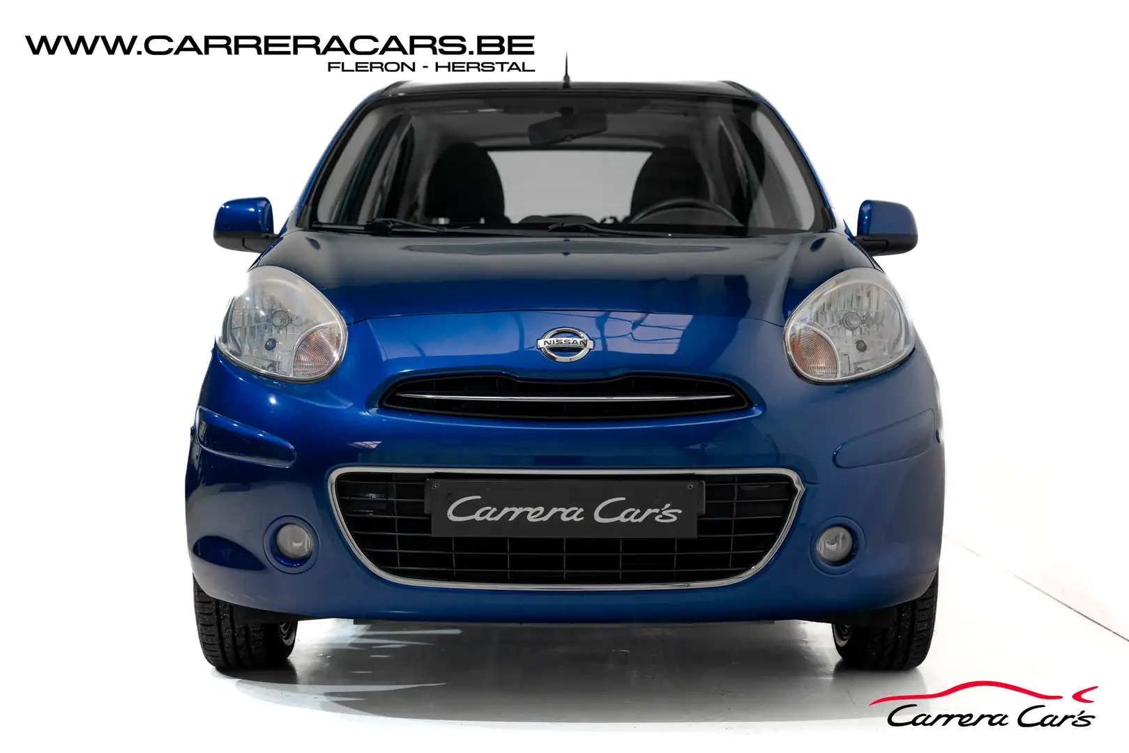 Nissan Micra 1.2i ELLE*|PDC*TOIT OUVRANT*CRUISE*NAVI*CLIMA*| Blau - 2