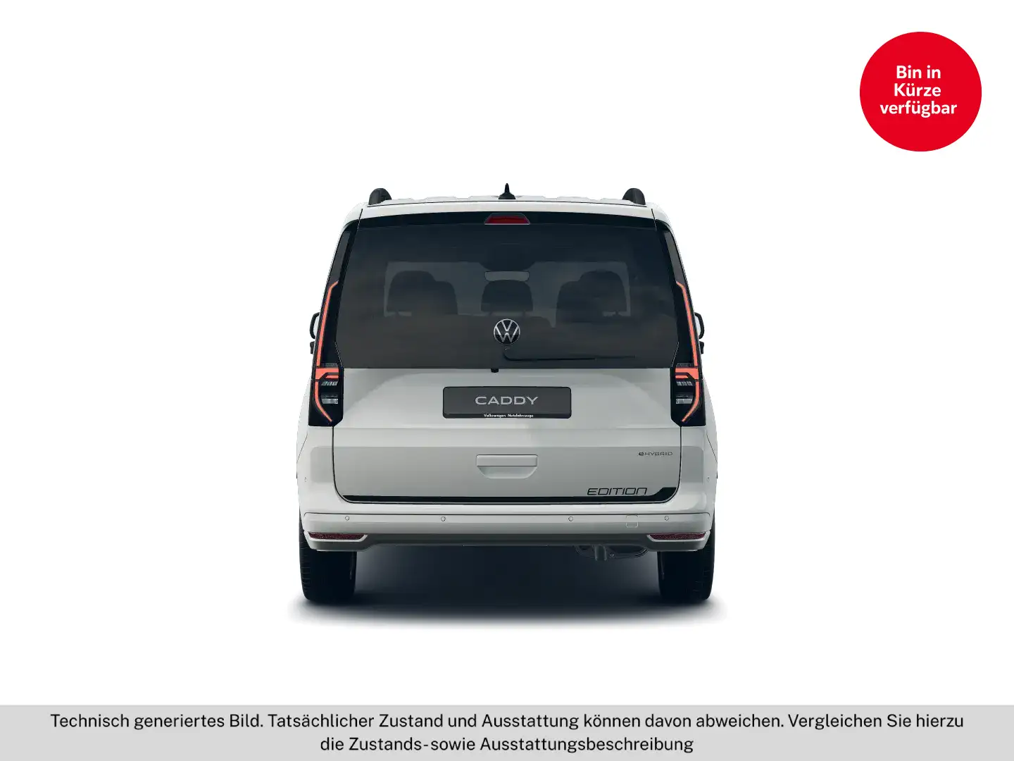 Volkswagen Caddy Edition eHybrid 110 kW Weiß - 2