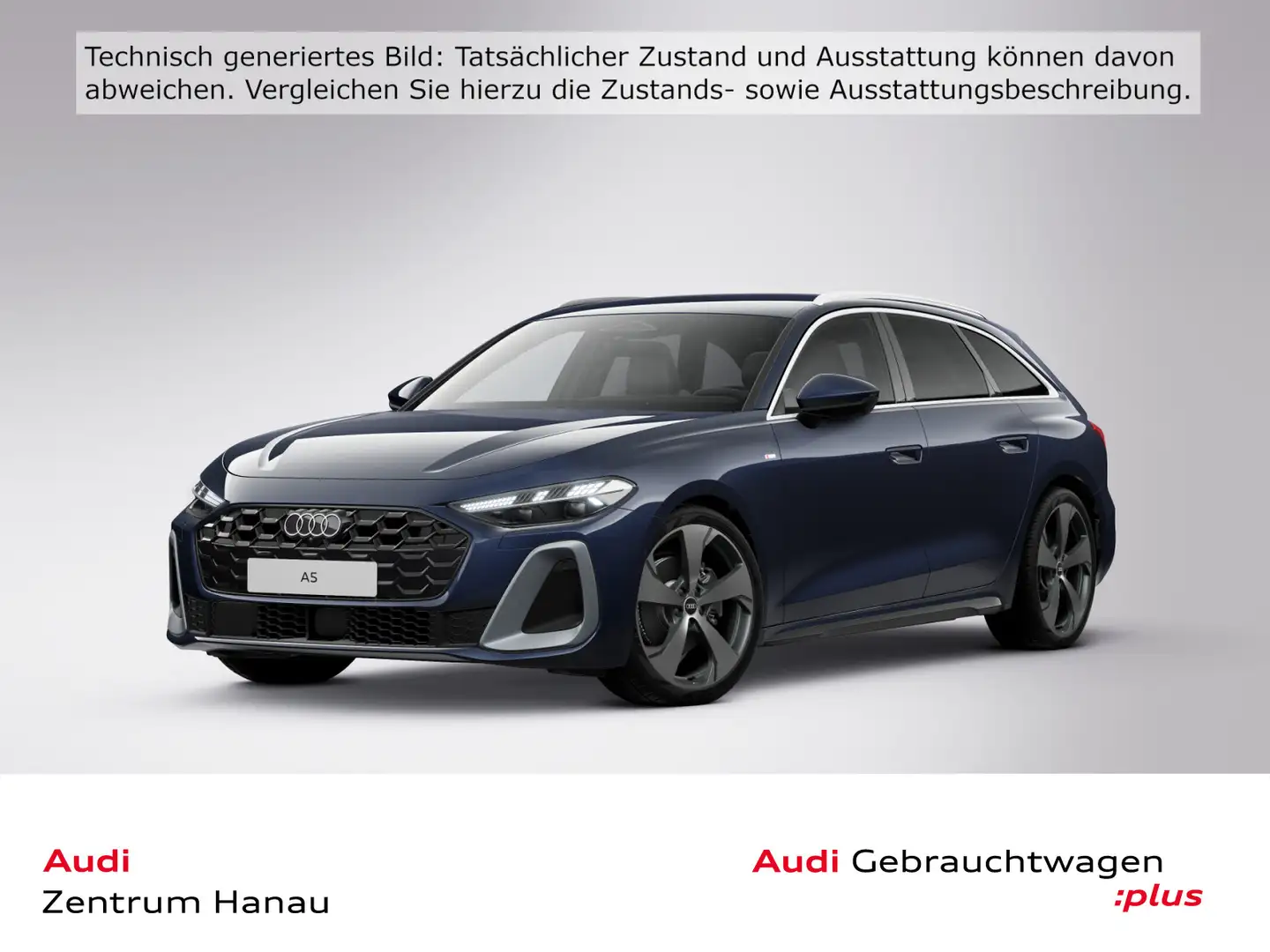 Audi A5 TFSI quattro S-LINE*MATRIX*AHK*20ZOLL*N Blau - 1