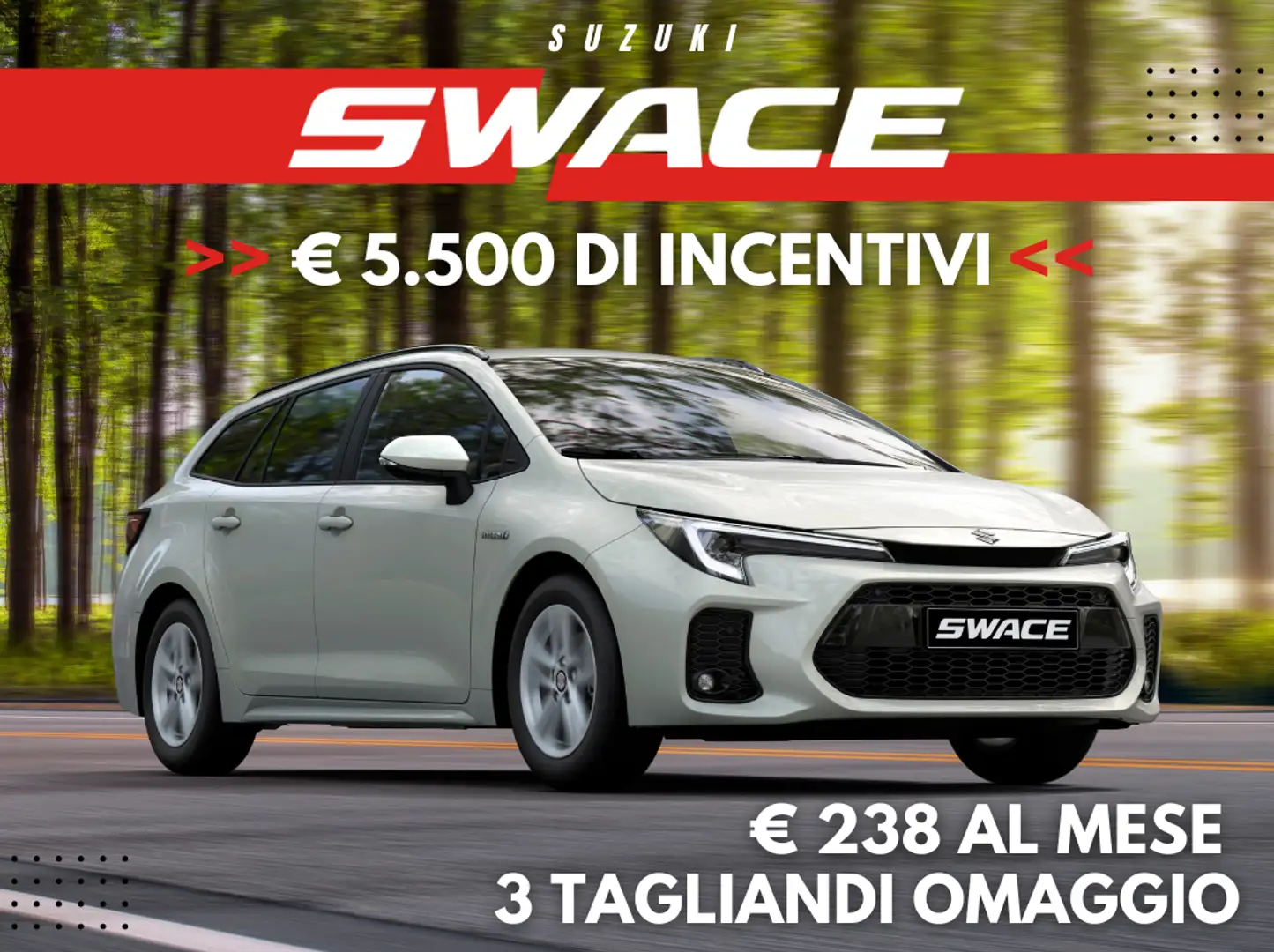 Suzuki Swace 1.8 Hybrid E-CVT 2WD Cool Blanc - 1
