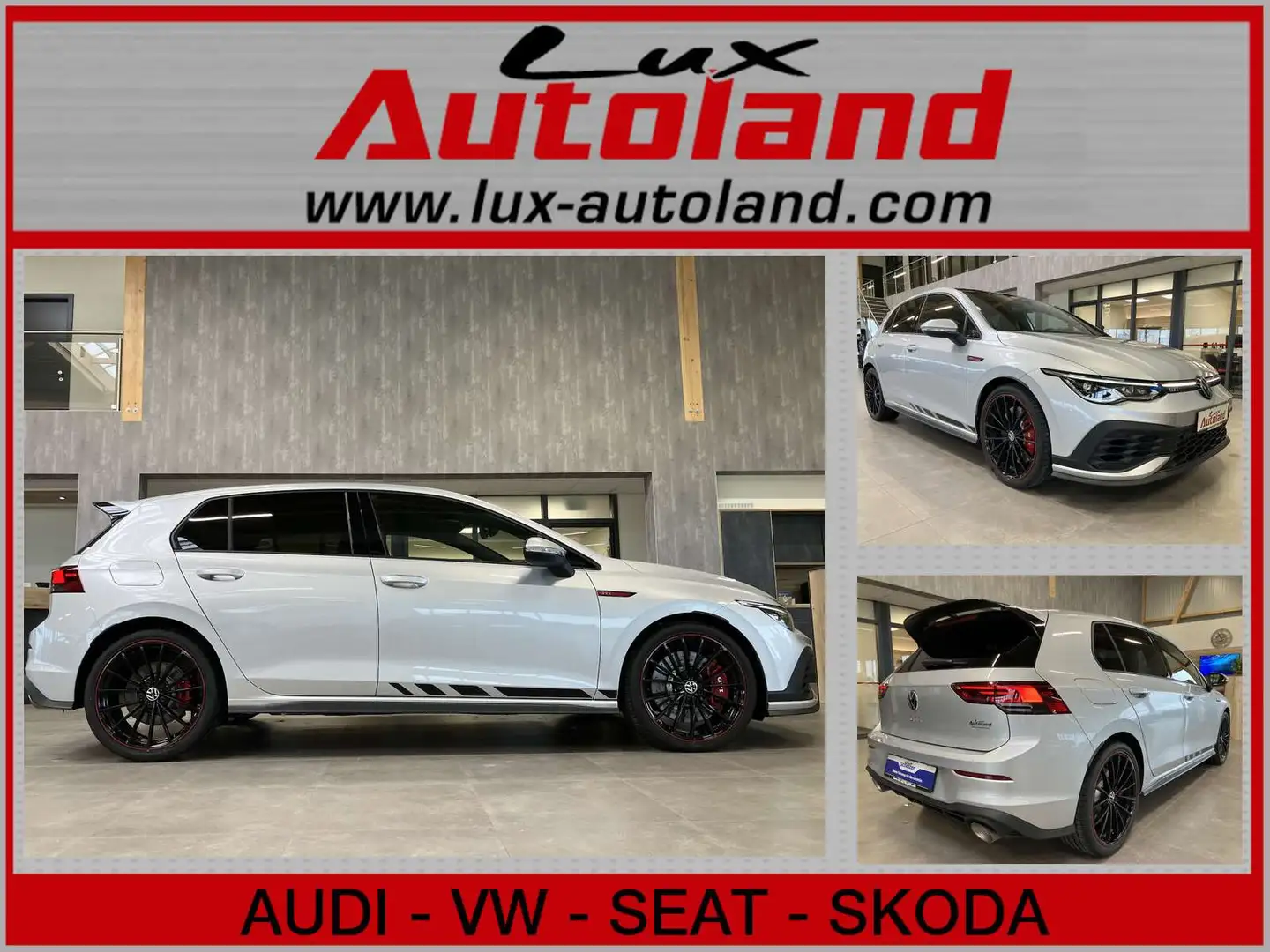 Volkswagen Golf GTI Clubsport Performance Business ACC Zilver - 1