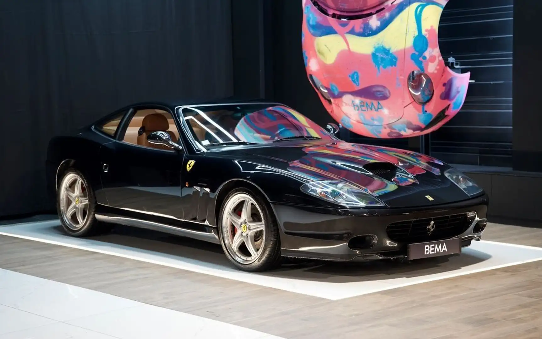Ferrari 575 575 M 5.7 V12 515cv | Nero Daytona Intérieur Tan Scuderia Jantes HGTC À partir de 1490-mois Schwarz - 1