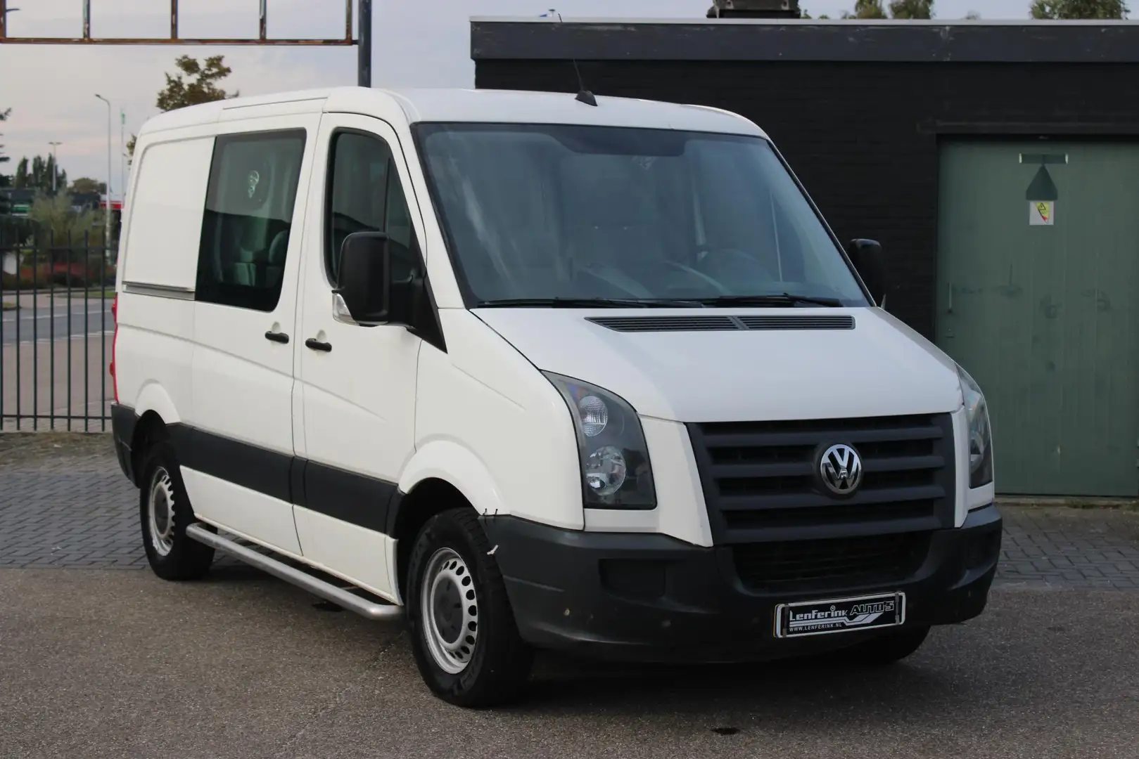 Volkswagen Crafter 2.5 TDI 136 pk Dubbel Cabine L1 Airco, Trekhaak Cr Beyaz - 2