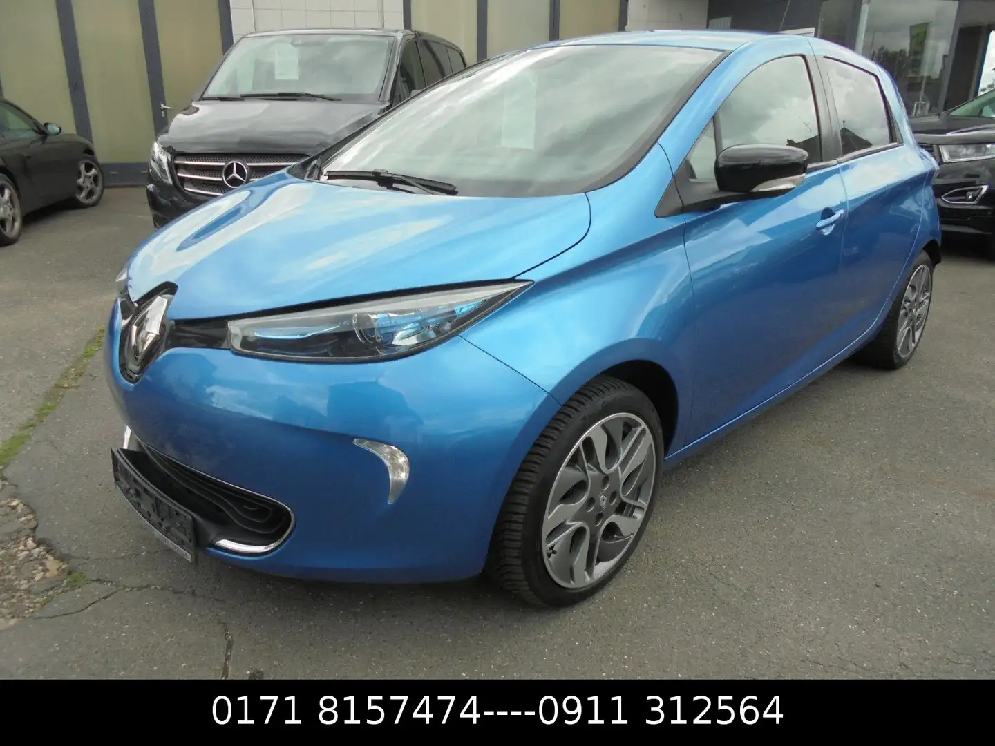 Renault ZOE Zoe Intens   41kwh Blau - 1
