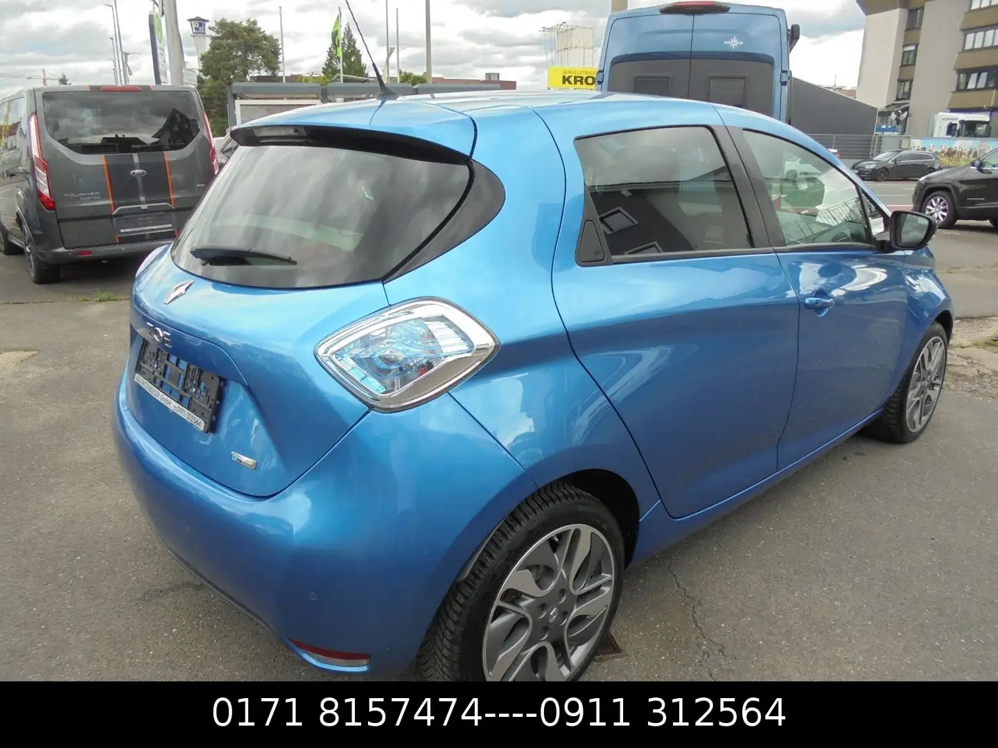 Renault ZOE Zoe Intens   41kwh Blau - 2