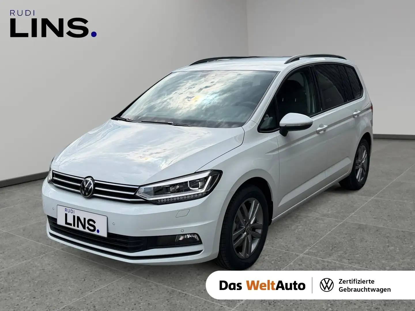 Volkswagen Touran Friends TSI DSG Weiß - 1