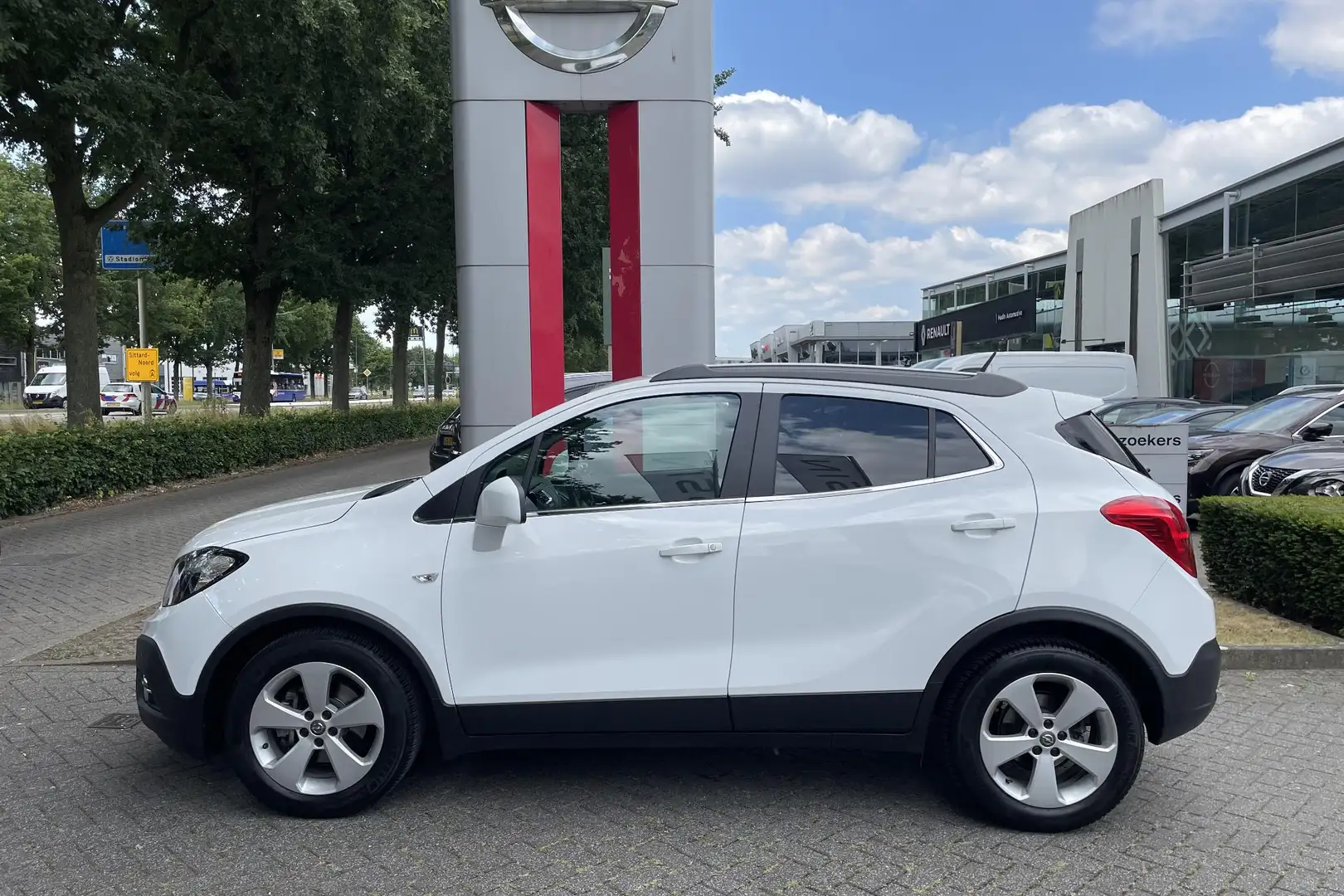Opel Mokka 1.4 T Cosmo | 1ste EIGENAAR | NAVIGATIE | CAMERA | Wit - 2