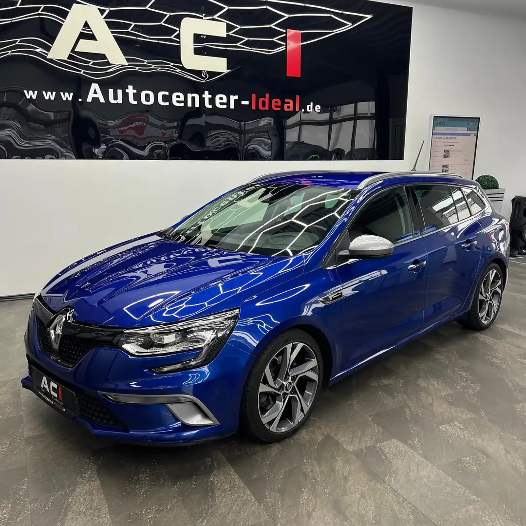 Renault Megane 1.6TCE Energy,HeadUp,Bose, AHK,GT Sport Bleu - 1