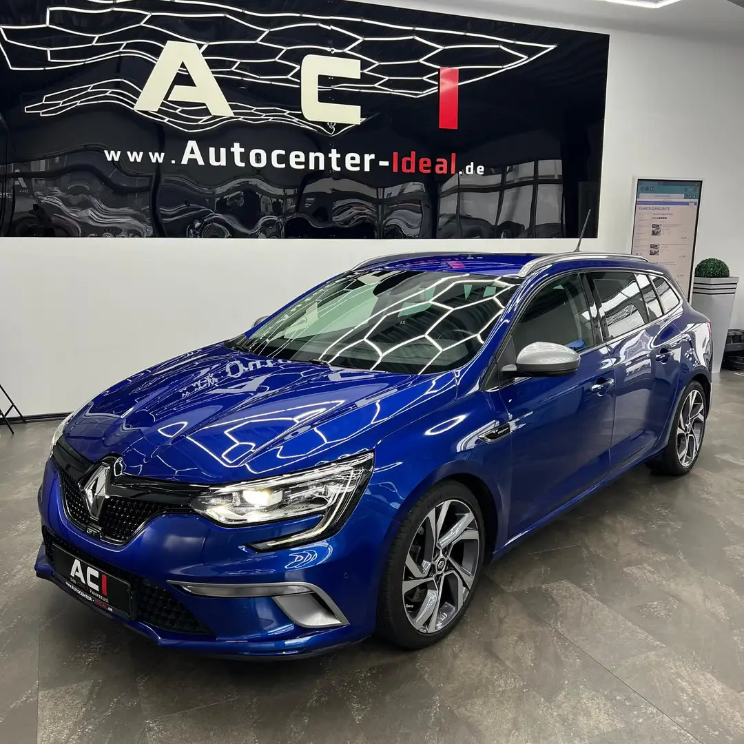 Renault Megane 1.6TCE Energy,HeadUp,Bose, AHK,GT Sport Bleu - 2