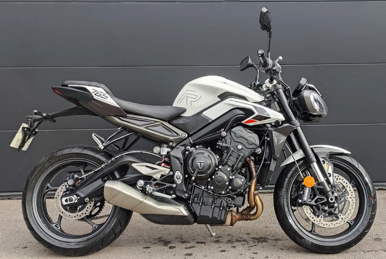 Triumph Street Triple 765 Blanc - 2