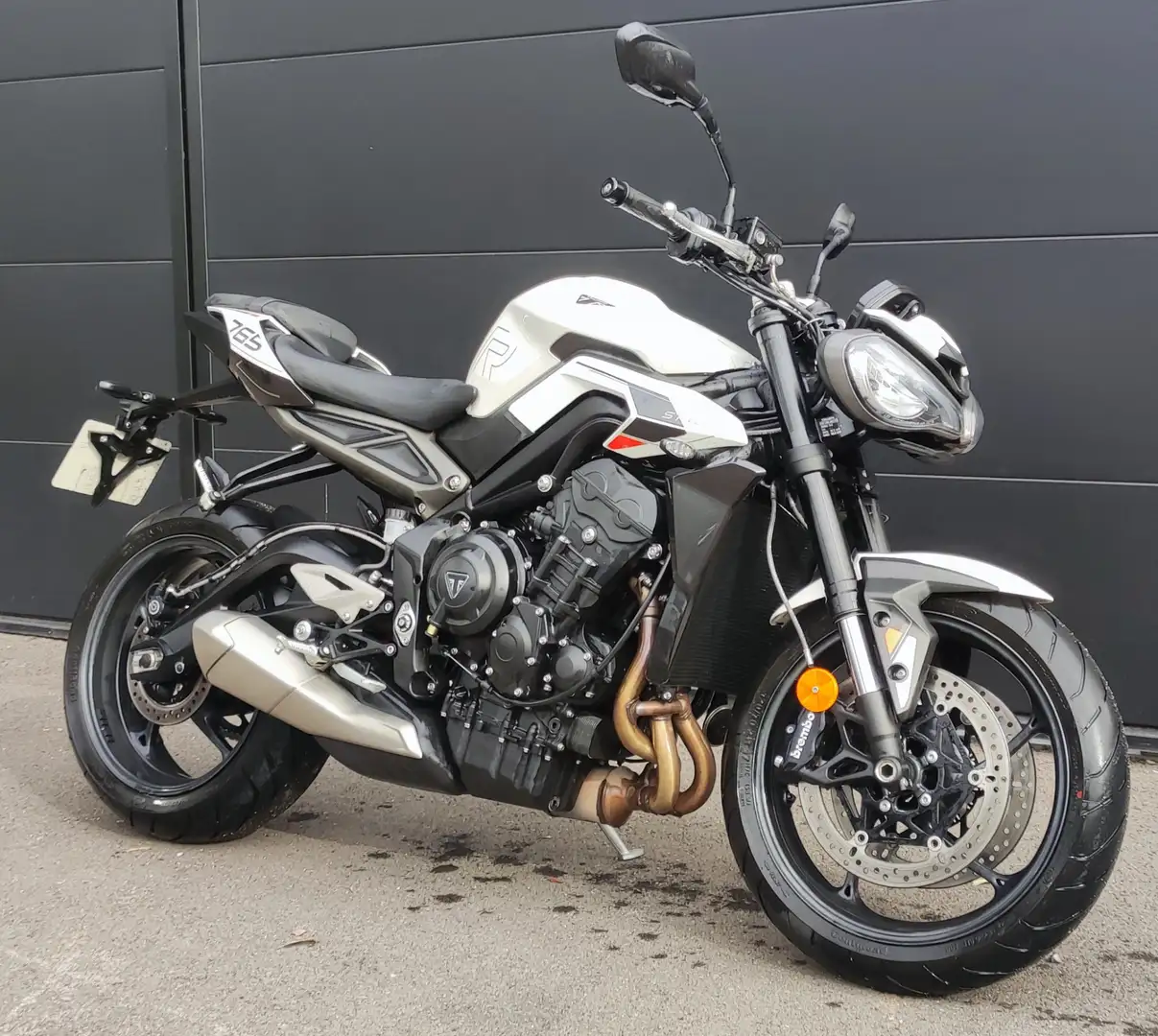 Triumph Street Triple 765 Blanc - 1