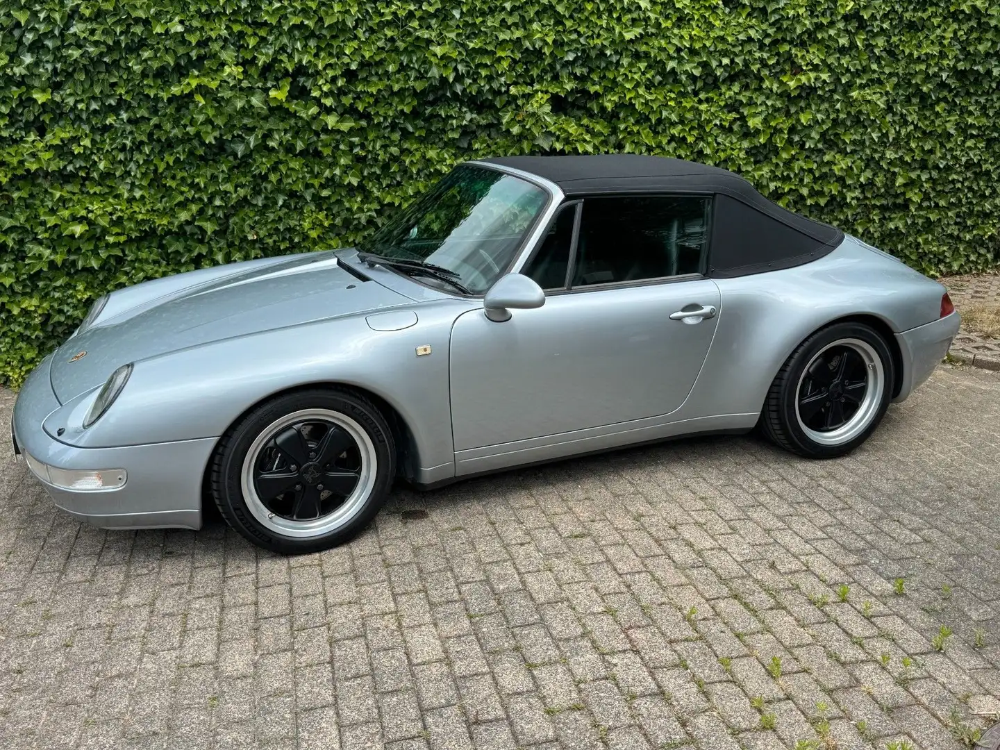 Porsche 911 993 Cabrio*Klima*Leder*TÜV, Service neu !!! Silber - 2