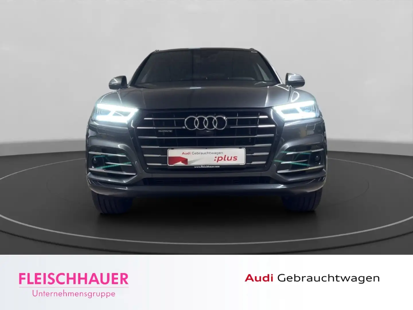 Audi Q5 55 TFSI e quattro MATRIX+360+PANO+ACC+LEDER+NAVI+S Grijs - 2
