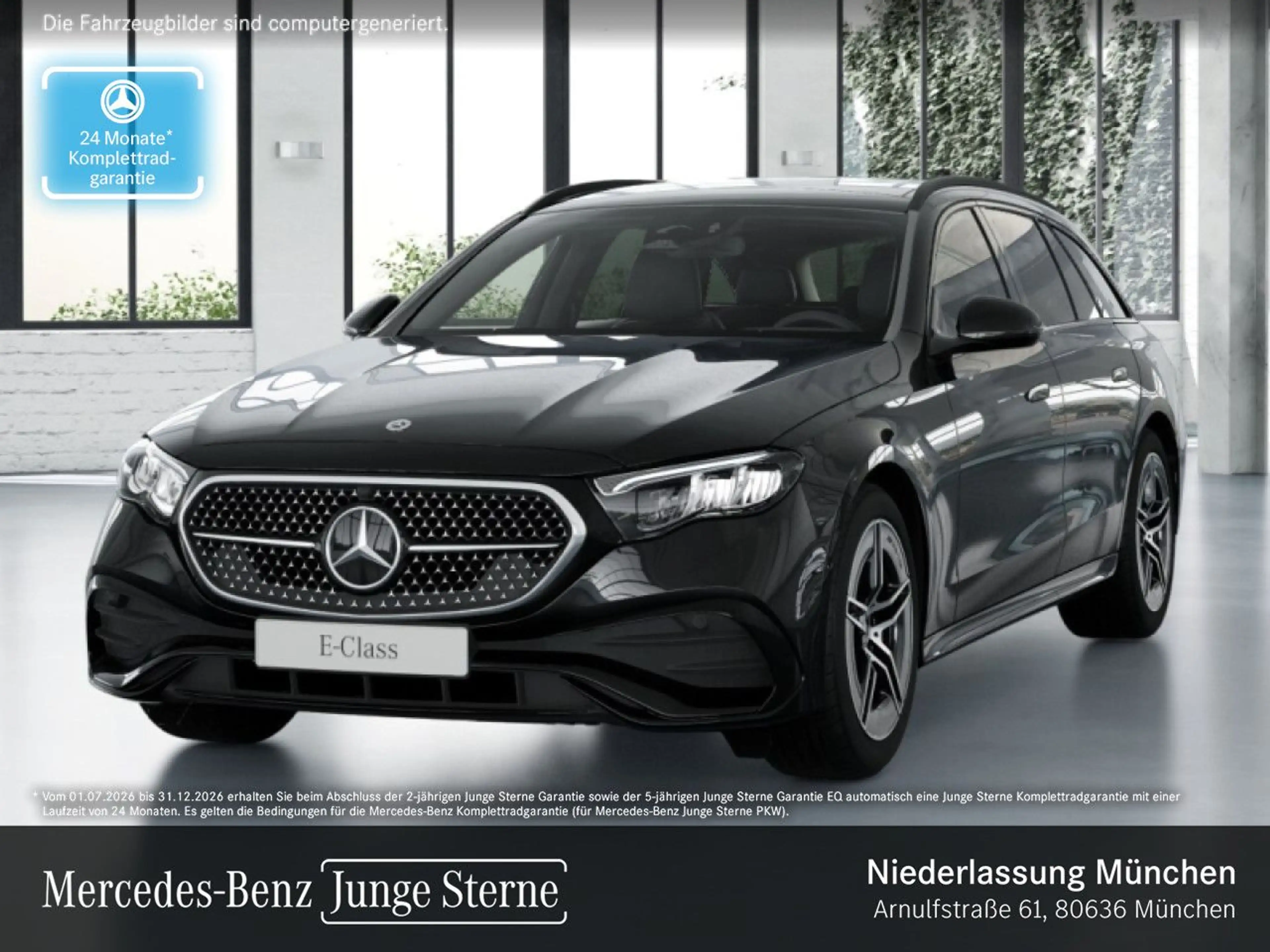 Mercedes-Benz E 220 d T AMG Pano LED AHK Night Kamera PTS 9G