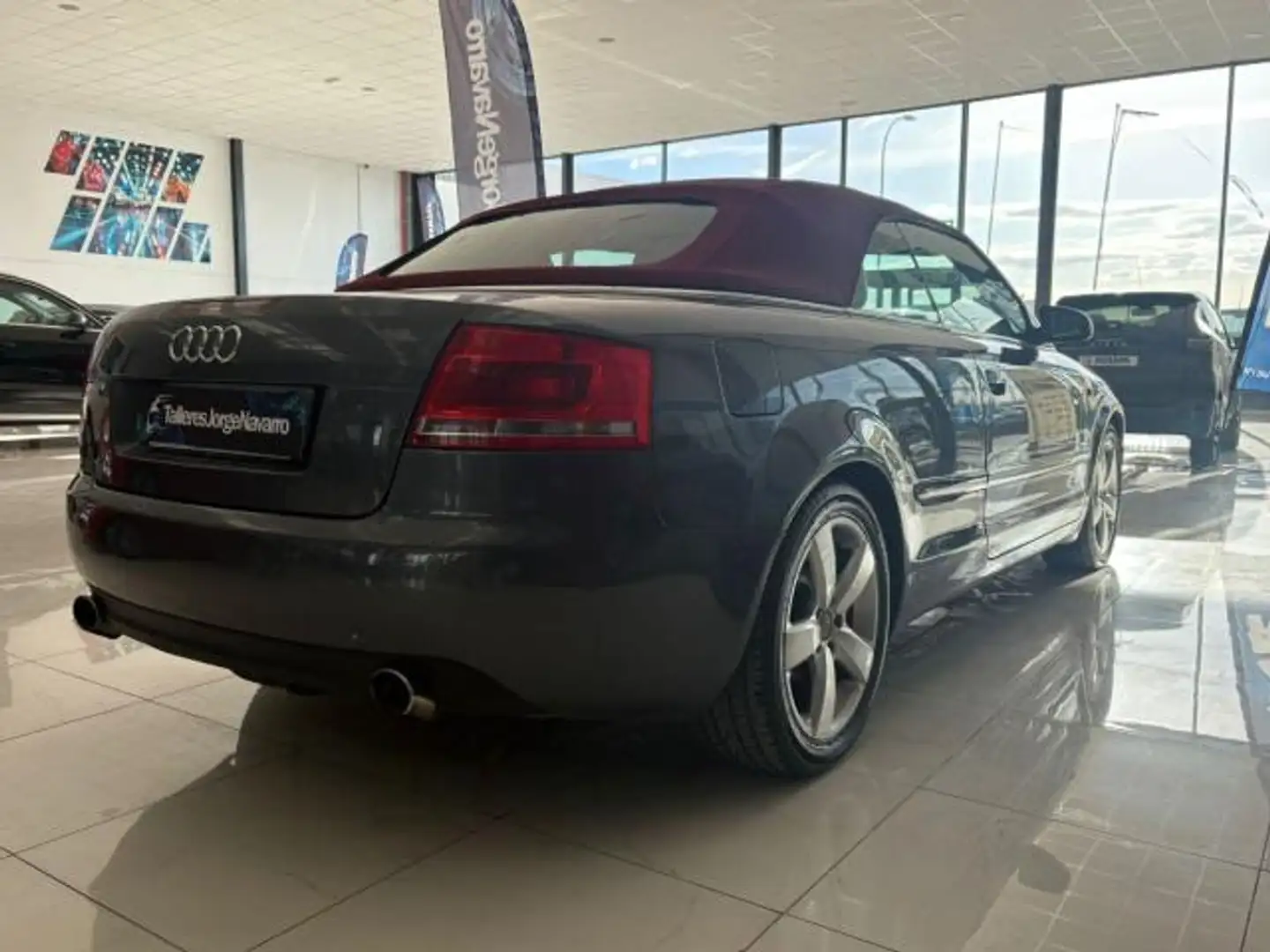 Audi A4 Cabrio Cabriolet 2.5 V6 TDI cat Gris - 2