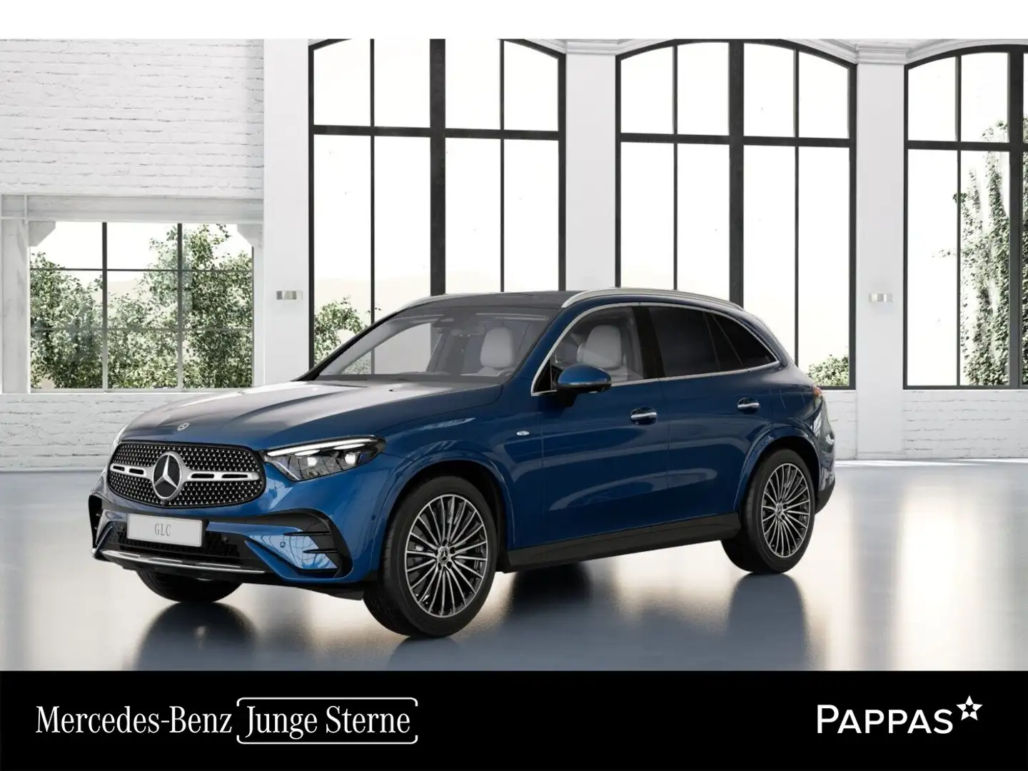 Mercedes-Benz GLC 300 de 4MATIC mit EQ Hybrid Technologie Österr Blau - 1