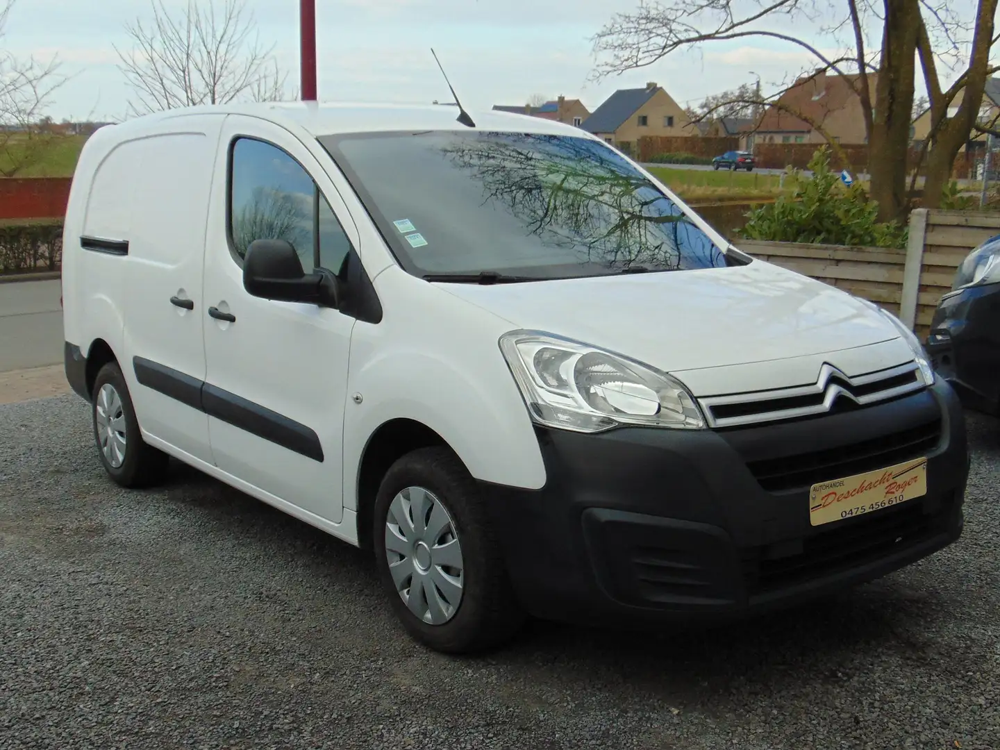 Citroen Berlingo 1.6D NAVI.3ZITPLAATSEN...KM 99600 Bílá - 1