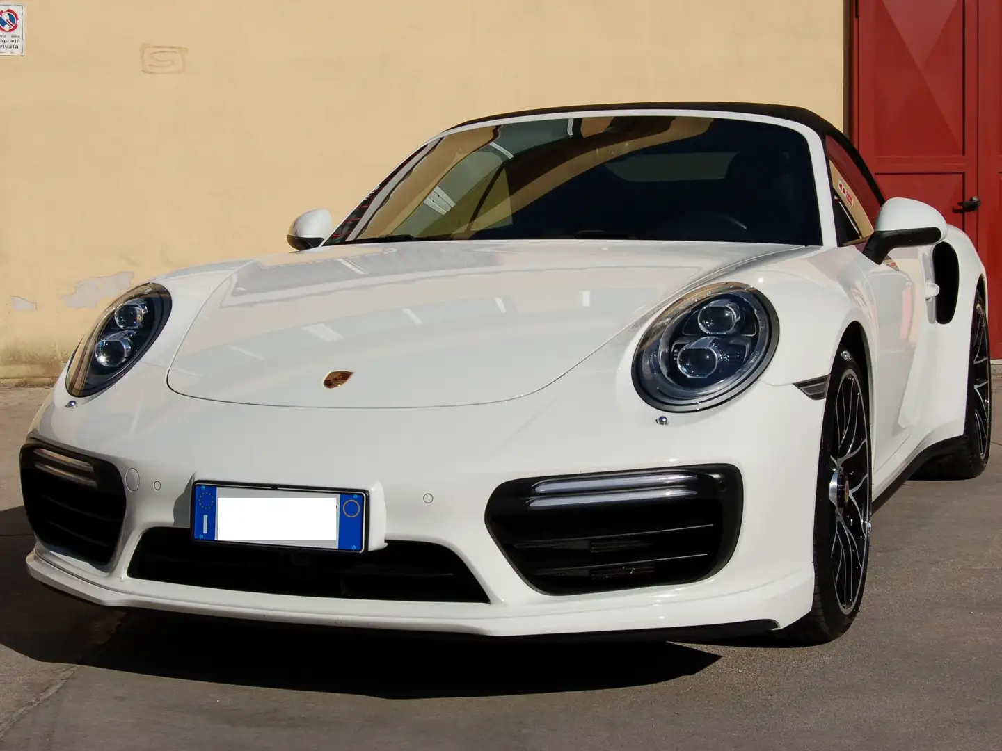 Porsche 911 911 Cabrio 3.8 Turbo 540cv auto Bianco - 2
