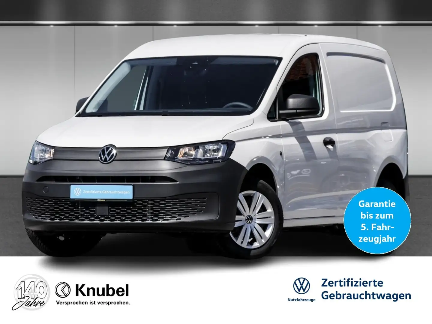 Volkswagen Caddy Cargo 1.5 TSI AHKvorb. Ganzj.reifen Klima White - 1