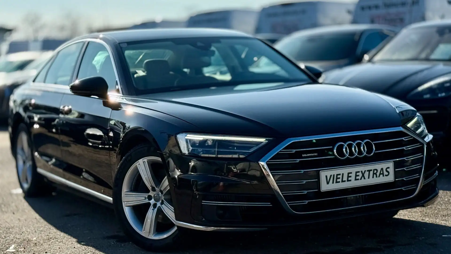 Audi A8 50 TDI Quattro *Viele-Extras +Finanzierung möglic Schwarz - 2